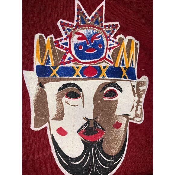 Vintage Karani Art MICHOACÁN MEXICO Grahic T Shirt XL - Picture 5 of 6